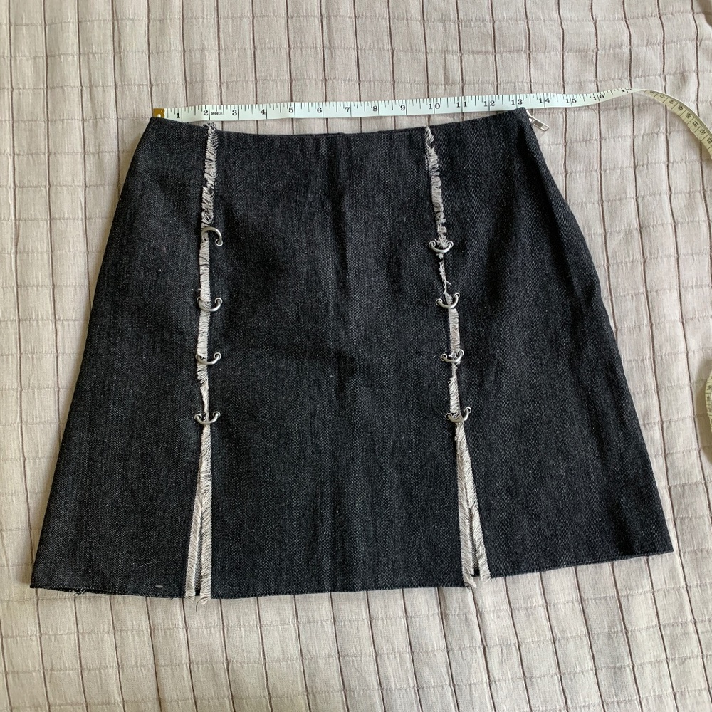 danielle guizio pierced skirt